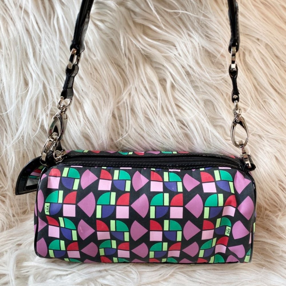 The Sak Geometric Print Baguette Bag